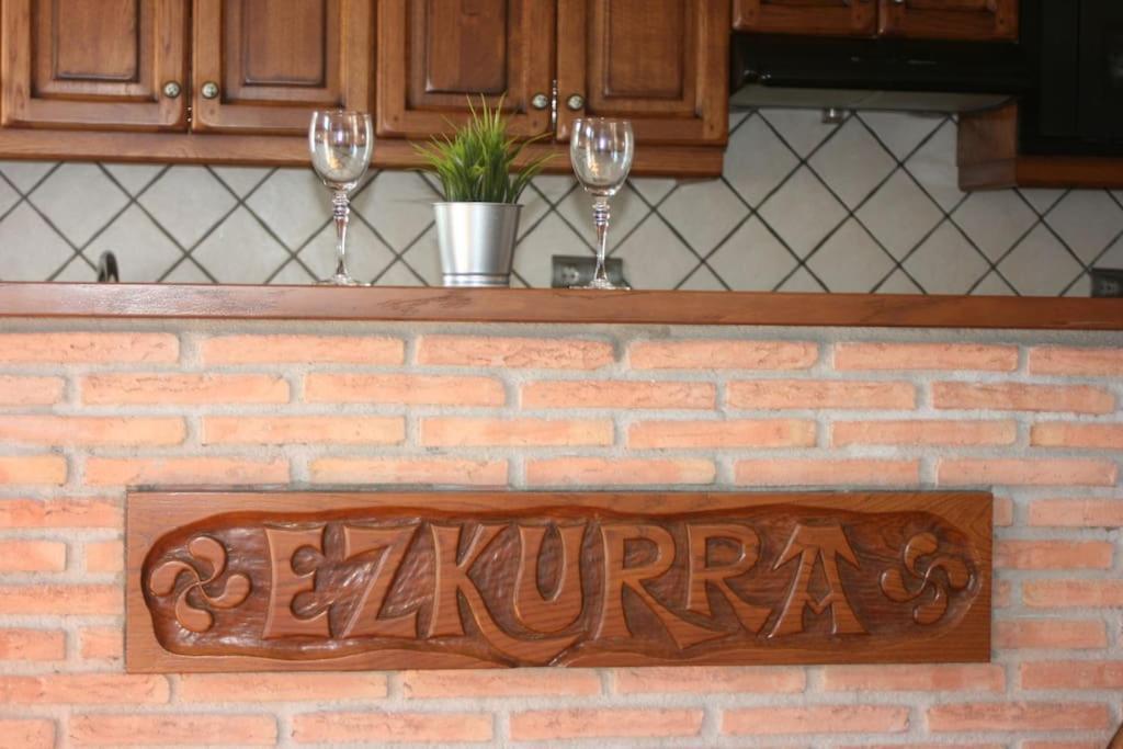 Gartzinea, Amplia Y Preciosa Vivienda Rural Appartement Ezkurra Buitenkant foto